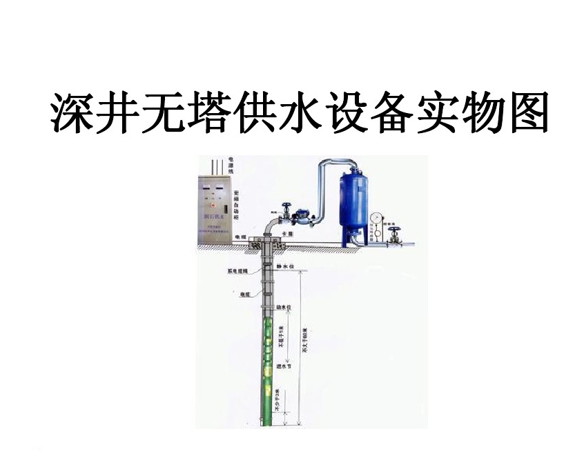 景德镇昌南新区井泵无塔式供水设备